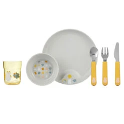Keuken Set Winkel 27 Mepal Mio Kinderservies - Nijntje Explore, 6dlg.