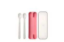 Mepal Babylepel Mio Set Van 2 - Deep Pink OP=OP